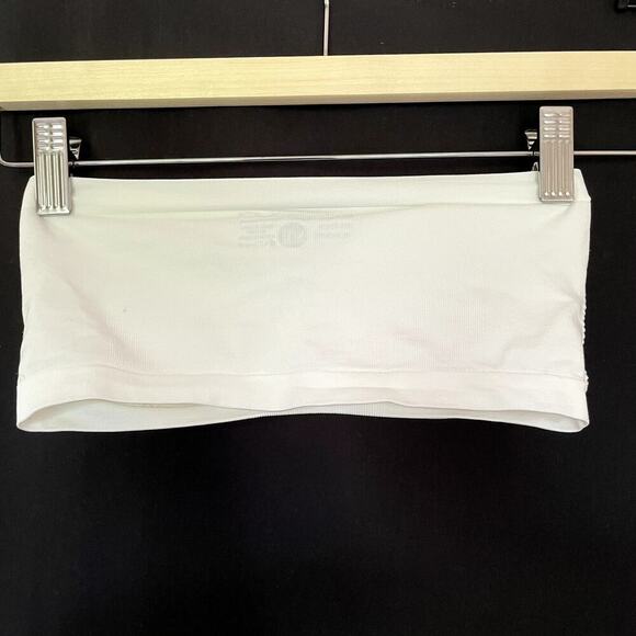 Saint Eve nylon padded bandeau bra strapless women's size S/M stretch comfort - Picture 2 of 4